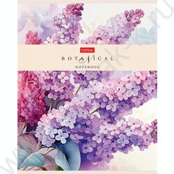 Тетрадь  48л клетка "Ботаника" /ламинация Soft-touch/ 5видов NEW | Фото 2