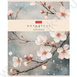 Тетрадь  48л клетка "Ботаника" /ламинация Soft-touch/ 5видов NEW | Фото 3