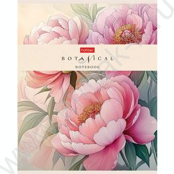 Тетрадь  48л клетка "Ботаника" /ламинация Soft-touch/ 5видов NEW | Фото 5