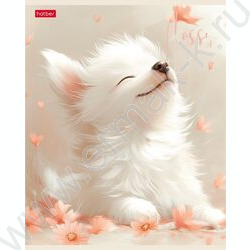 Тетрадь  48л клетка "Flossy" /ламинация Soft-touch/ 5видов NEW | Фото 2