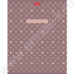 Тетрадь  48л клетка "Fashion print" /ламинация Soft-touch/ 5видов NEW | Фото 1