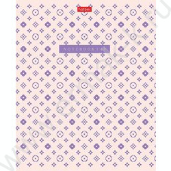 Тетрадь  48л клетка "Fashion print" /ламинация Soft-touch/ 5видов NEW | Фото 5
