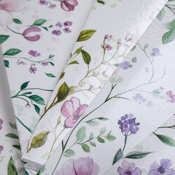 Тетрадь  48л клетка "Natural Flowers" /тиснение/ 5видов NEW | Фото 8