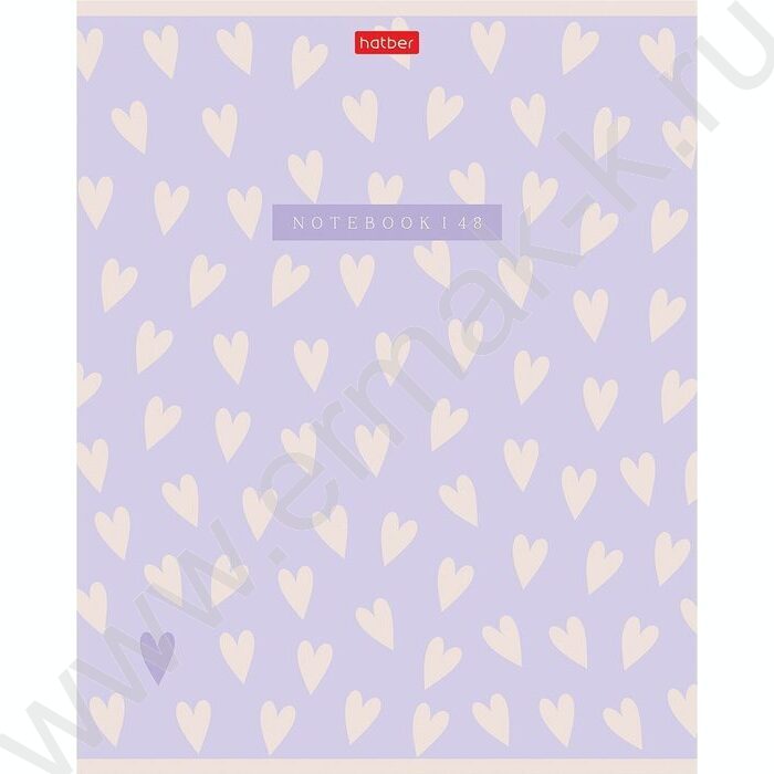 Тетрадь  48л клетка "LOVE IS,,," /тиснение/ 5видов | Фото 5