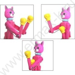 Ручка шар 1.0мм синяя Boxing cat /корпус пл.,цветной,сменный стержень 63 мм NEW | Фото 2