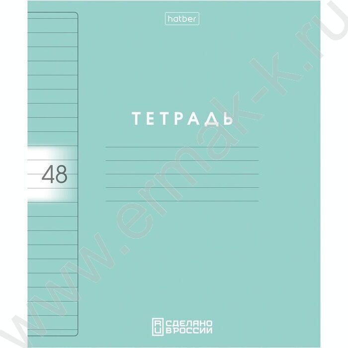 Тетрадь  48л линейка пл.обл. "Color Set" ассорти | Фото 3