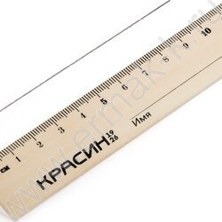 Линейка  дер. 15см "Стандарт" NEW | Фото 6