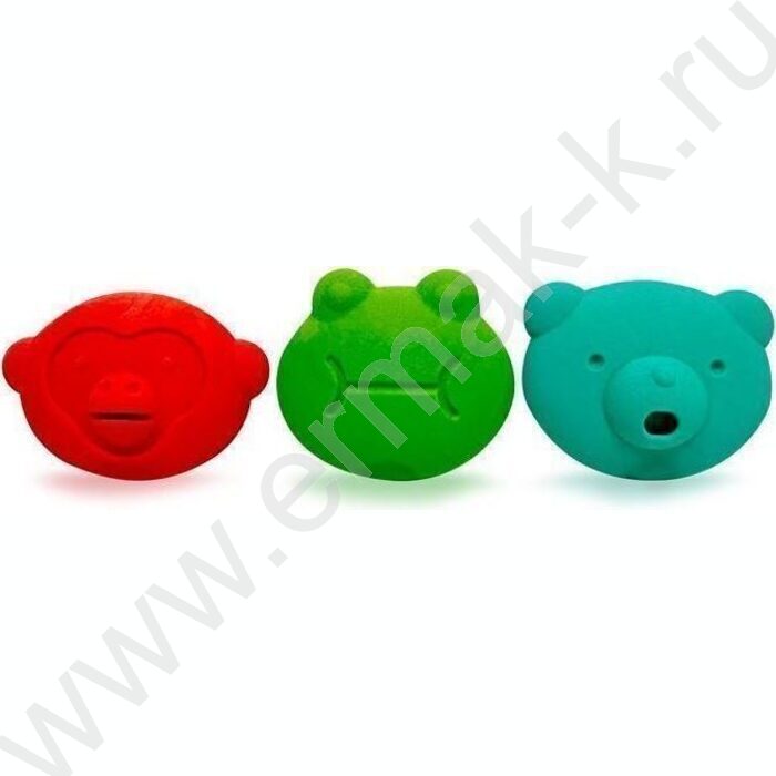 Ластик фигурный "Зверята", термопласт. резина 55*39*16мм /ассорти | Фото 1