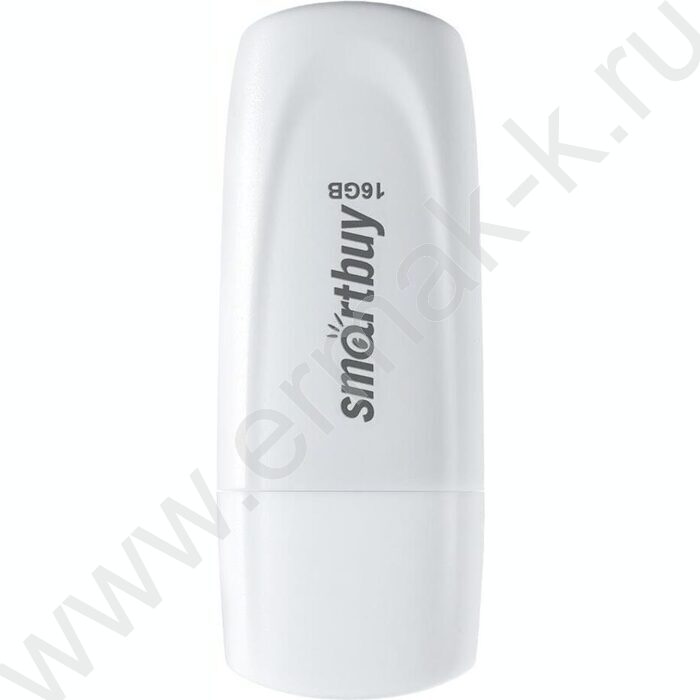 Съемный носитель информации 16GB USB Flash Drive <USB 2.0> белый "Scout" | Фото 1