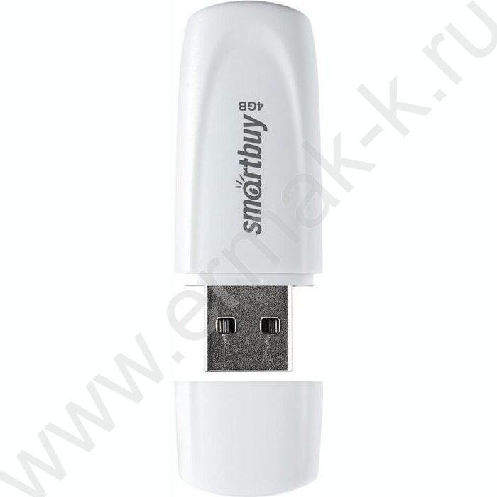 Съемный носитель информации  4GB USB Flash Drive <USB 2.0> белый "Scout" | Фото 2