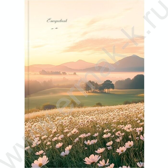 Ежедневник н/дат А5 128л Природное умиротворение-2 /тв.обл.,глянц.ламин/ | Фото 2