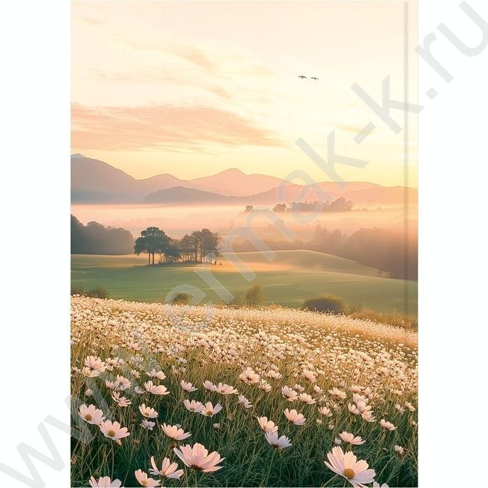 Ежедневник н/дат А5 128л Природное умиротворение-2 /тв.обл.,глянц.ламин/ | Фото 6