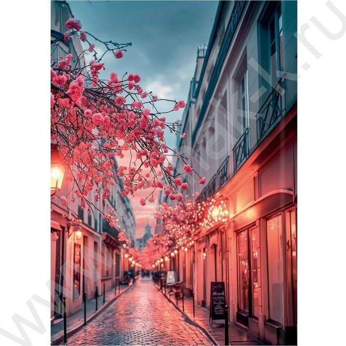 Ежедневник н/дат А5  80л Вечерние уличные огни /тв.обл.,софт-тач+выб.лак/ | Фото 6