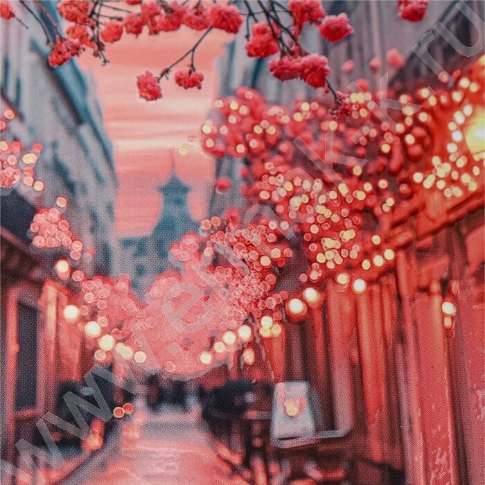 Ежедневник н/дат А5  80л Вечерние уличные огни /тв.обл.,софт-тач+выб.лак/ | Фото 7