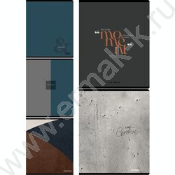 Тетрадь  48л клетка "Минималистичный микс" /софт-тач/ ассорти NEW | Фото 1