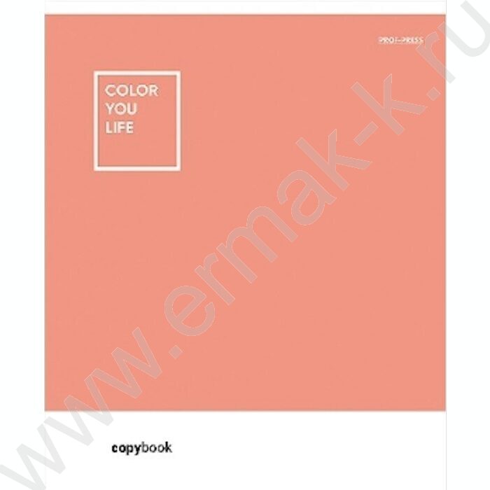 Тетрадь  48л клетка "Пантоны" /софт-тач/ ассорти | Фото 4