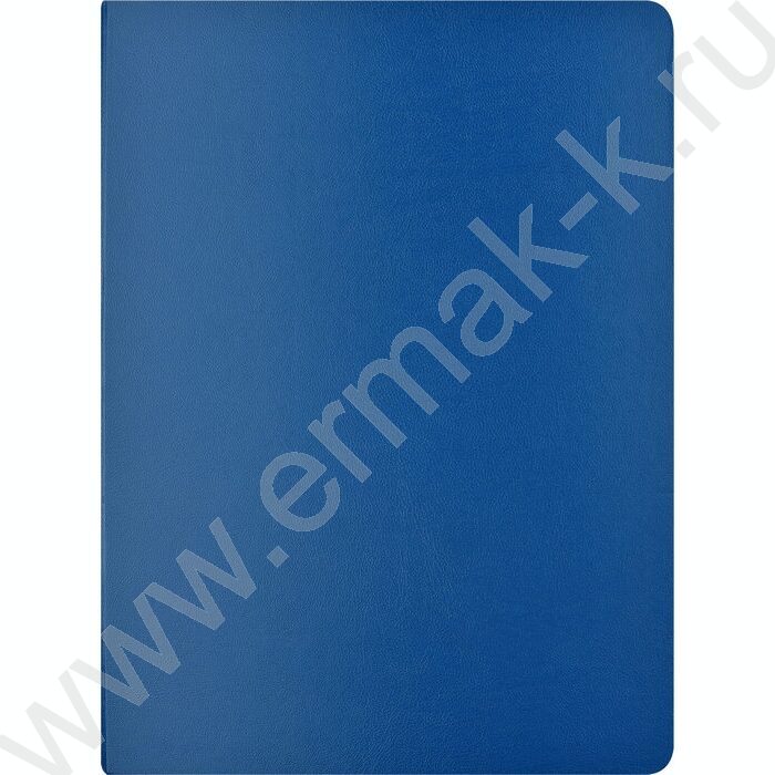 Ежедневник н/дат А4 160л Megapolis синий,70 г/кв.м, бежевая бумага | Фото 2