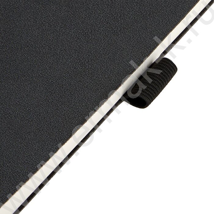 Ежедневник н/дат А5 128л Grand черный,ляссе:два в цвет обложки,линейка | Фото 7