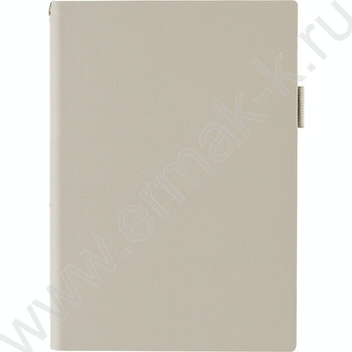 Ежедневник н/дат А5 128л Grand серый,ляссе:два в цвет обложки,линейка | Фото 2