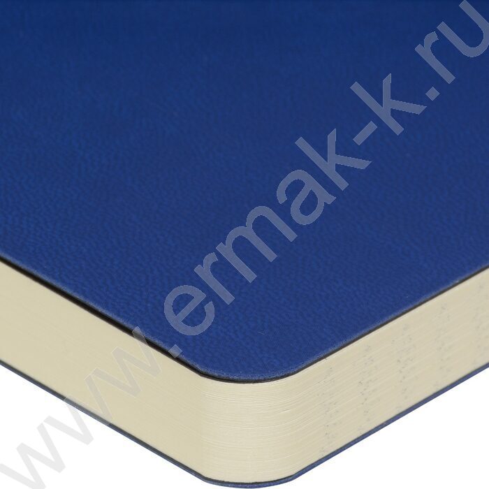 Ежедневник н/дат А5 136л Megapolis Velvet Flex синий,искус.кожа SOFT TOUCH,линейка | Фото 8