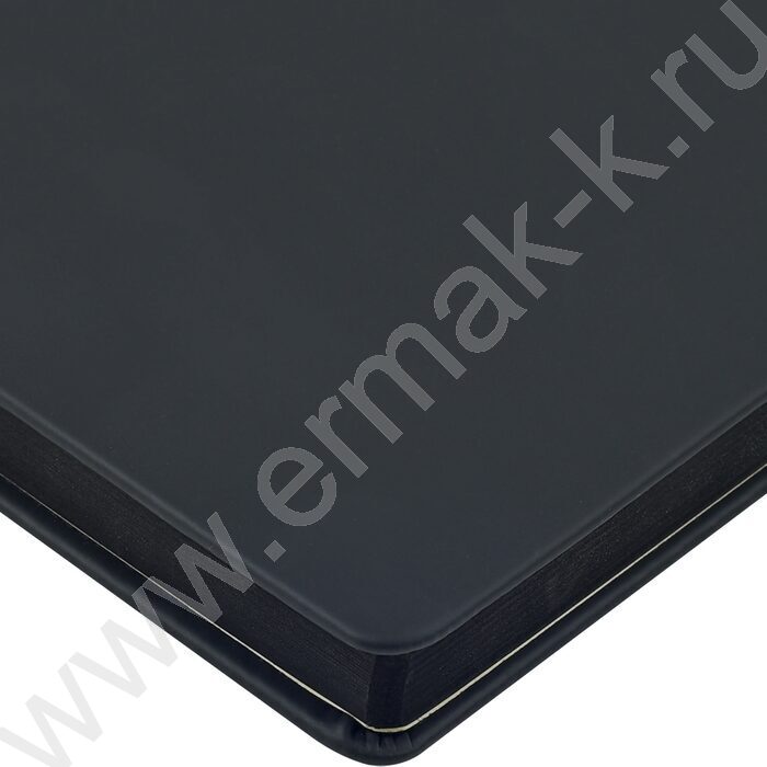 Ежедневник н/дат А5 136л Megapolis Color черный,искус.кожа SOFT TOUCH,ляссе,линейка | Фото 8