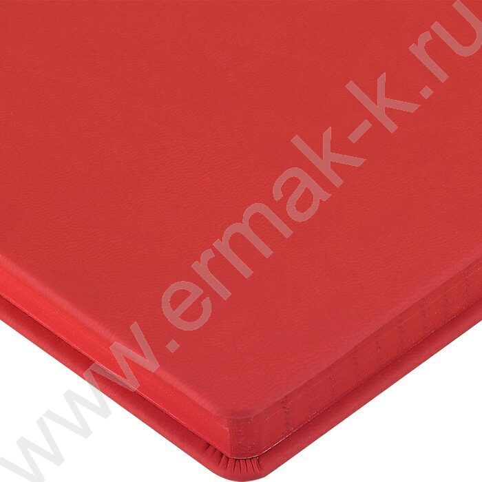 Ежедневник н/дат А5 136л Megapolis Color красный,искус.кожа SOFT TOUCH,ляссе,линейка | Фото 7