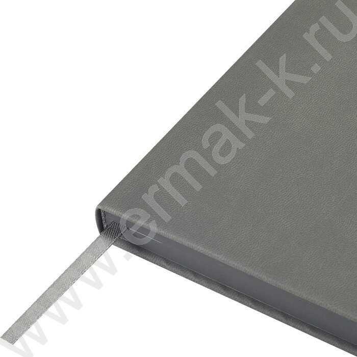 Ежедневник н/дат А5 136л Megapolis Color серый,искус.кожа SOFT TOUCH,ляссе,линейка | Фото 7