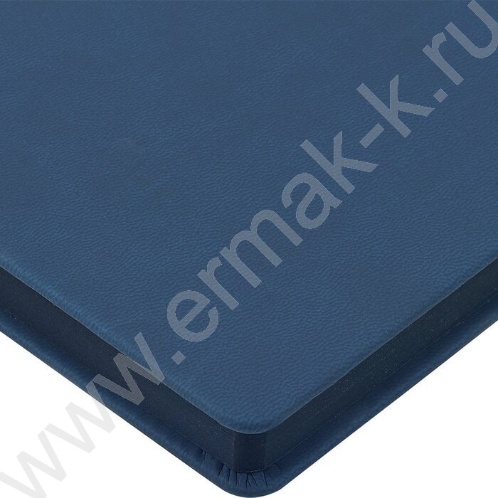 Ежедневник н/дат А5 136л Megapolis Color темно-синий,искус.кожа SOFT TOUCH,ляссе,линейка | Фото 8