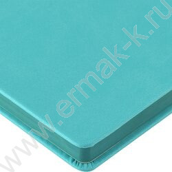 Ежедневник н/дат А5 136л Megapolis Color морская волна,искус.кожа SOFT TOUCH,ляссе,линейка NEW | Фото 8