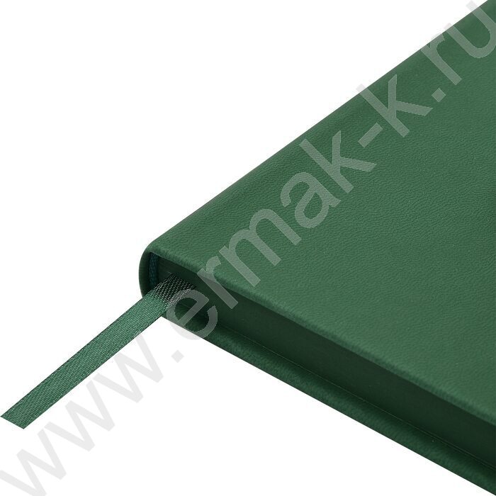 Ежедневник н/дат А5 136л Megapolis Color зеленый,искус.кожа SOFT TOUCH,ляссе,линейка | Фото 7