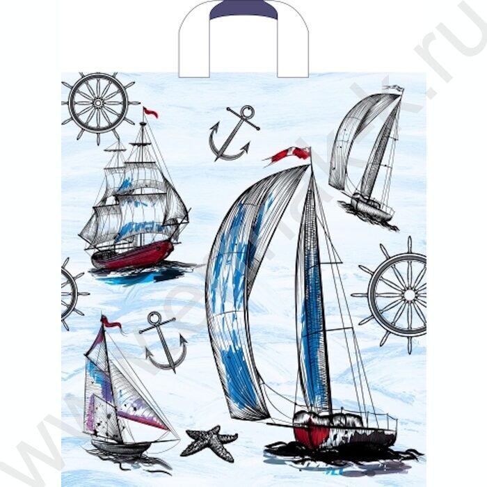 Пакет петлевой 38*42см Парус | Фото 1