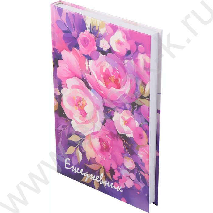 Ежедневник н/дат А5 128л Яркий букет /тв.обл.,глянц.ламин/ | Фото 1