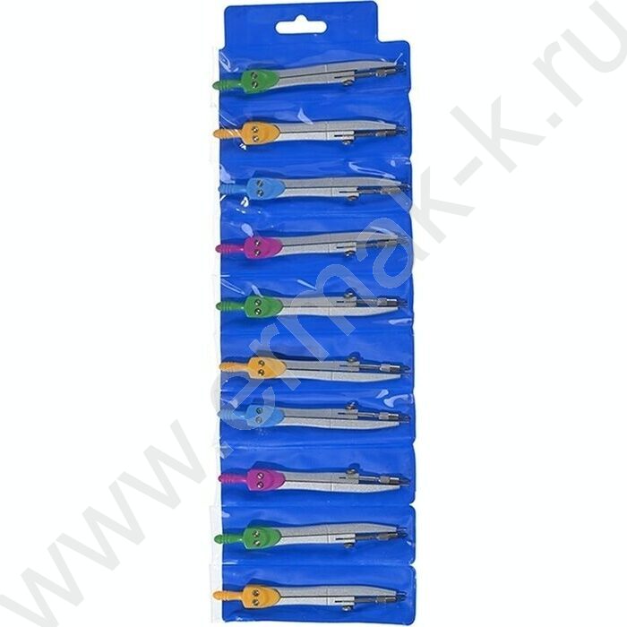 Циркуль метал. ассорти ПВХ-уп. | Фото 3