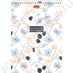 Блокнот  60л А5 спираль "Flowers" NEW | Фото 2