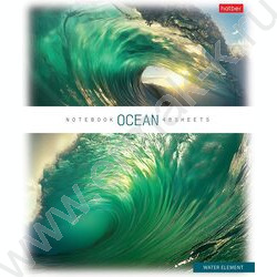 Тетрадь  48л линейка пл.обл. "Ocean" ассорти NEW | Фото 3