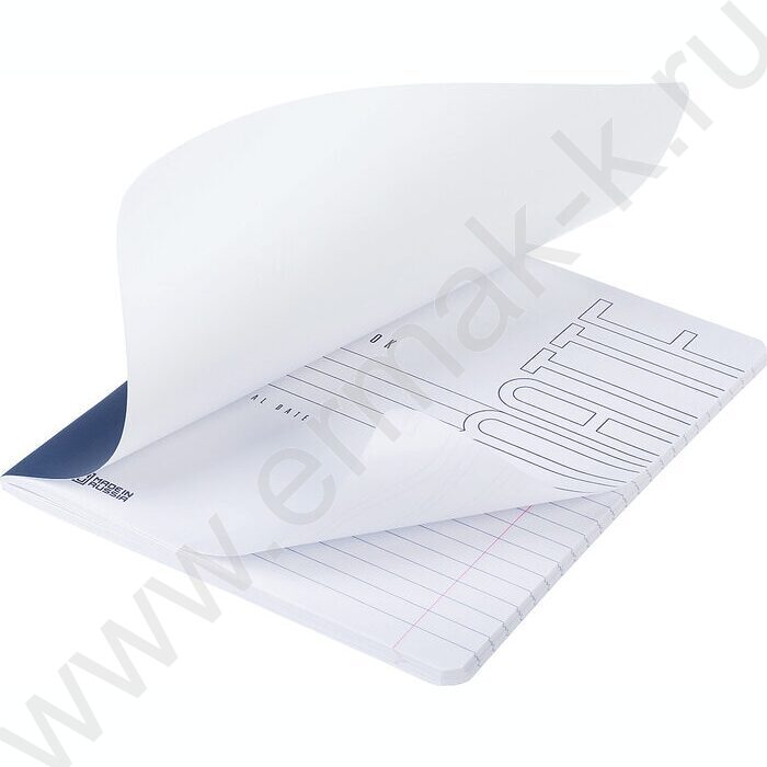 Тетрадь  48л линейка "SoloMatte- Сапфир" /ламинац.SOFT-TOUCH/ | Фото 2