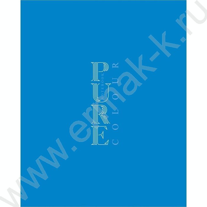 Тетрадь  48л клетка "PUREcolour- Индиго" | Фото 1
