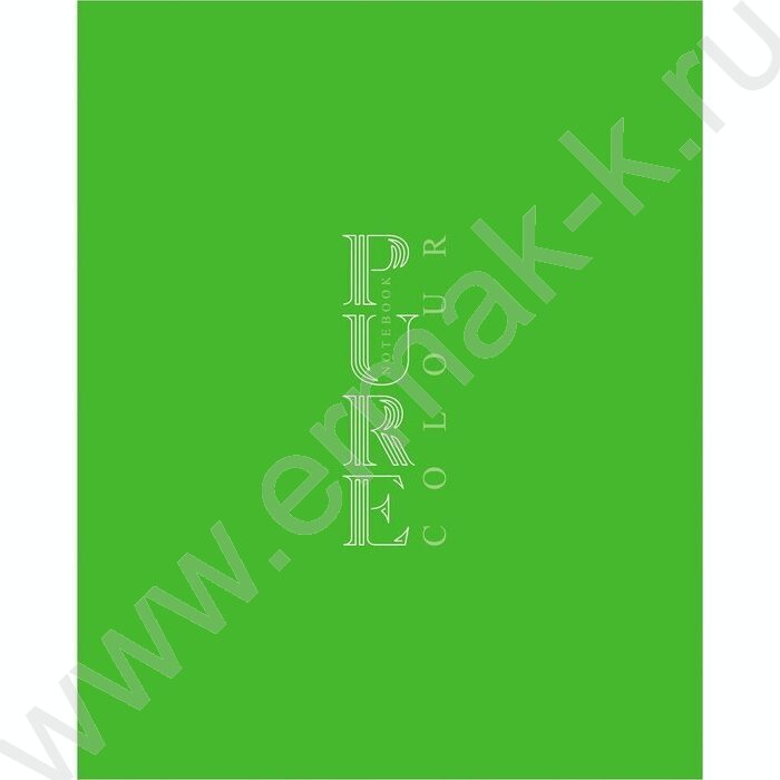 Тетрадь  48л клетка "PUREcolour- Фисташка" | Фото 1