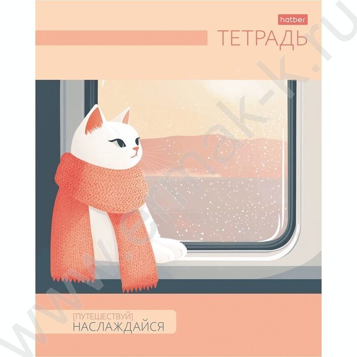 Тетрадь  48л клетка "Путешествуй!" /тиснение/ 5видов | Фото 3