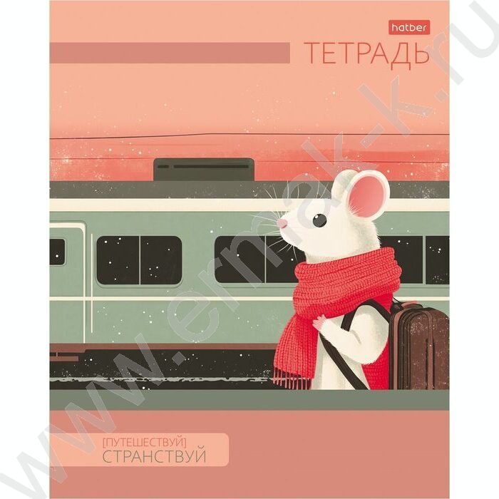 Тетрадь  48л клетка "Путешествуй!" /тиснение/ 5видов | Фото 4