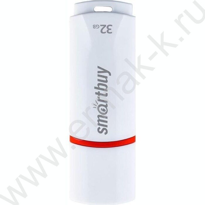 Съемный носитель информации 32GB USB Flash Drive <USB 2.0> белый "Crown" | Фото 1