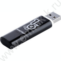 Съемный носитель информации 16GB USB Flash Drive <USB 2.0> черный "Glossy" NEW | Фото 2