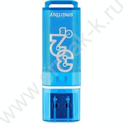 Съемный носитель информации 32GB USB Flash Drive <USB 2.0> голубой "Glossy" NEW | Фото 1