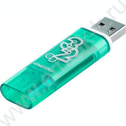 Съемный носитель информации 32GB USB Flash Drive <USB 2.0> зеленый "Glossy" NEW | Фото 2