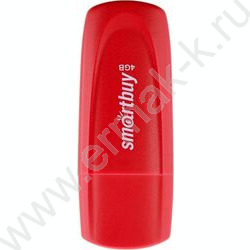 Съемный носитель информации  4GB USB Flash Drive <USB 2.0> красный "Scout" NEW | Фото 1