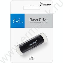 Съемный носитель информации 64GB USB Flash Drive <USB 2.0> черный "Scout" NEW | Фото 4