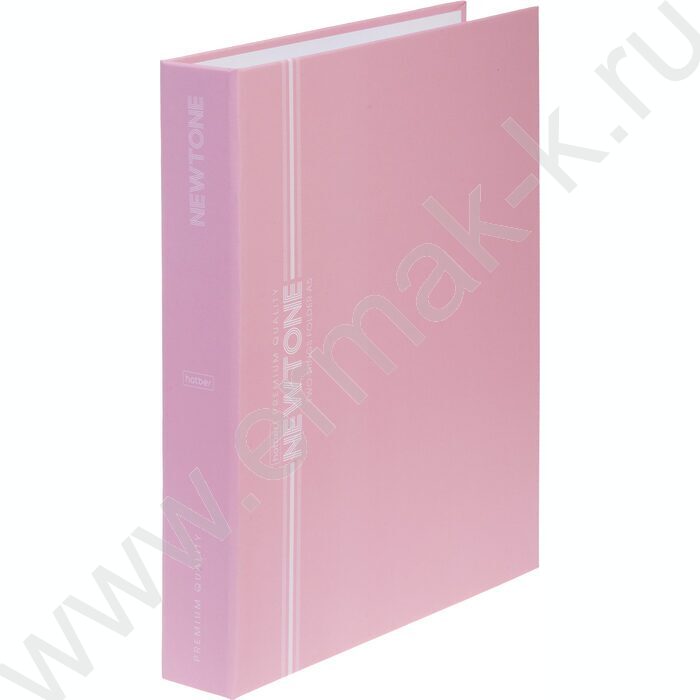 Папка 2 кольца А5 NEWtone PASTEL Розовый кварц ламинация Soft-touch | Фото 1