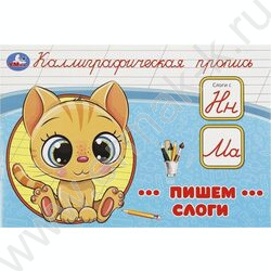 Пропись А5 Каллиграфическая.Пишем слоги | Фото 1