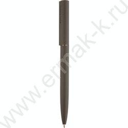 Ручка шар поворот.мех Torino /серый мет.корп./ футляр,цвет чернил синий 1мм NEW | Фото 1