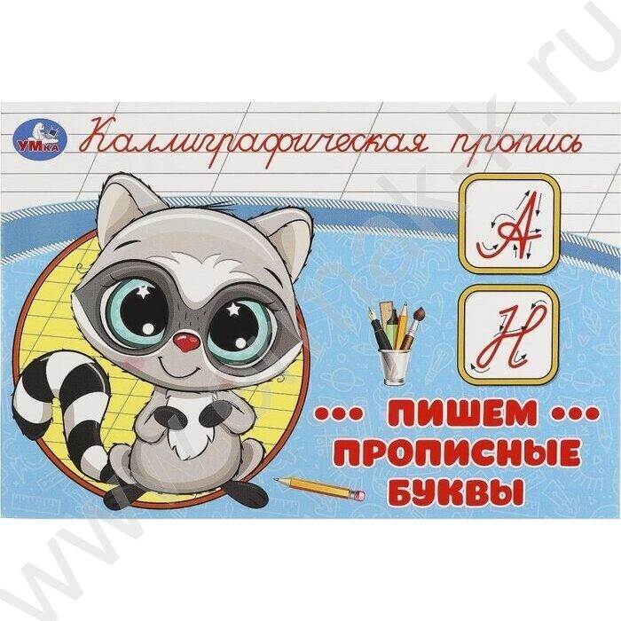 Пропись А5 Каллиграфическая.Пишем прописные буквы | Фото 1